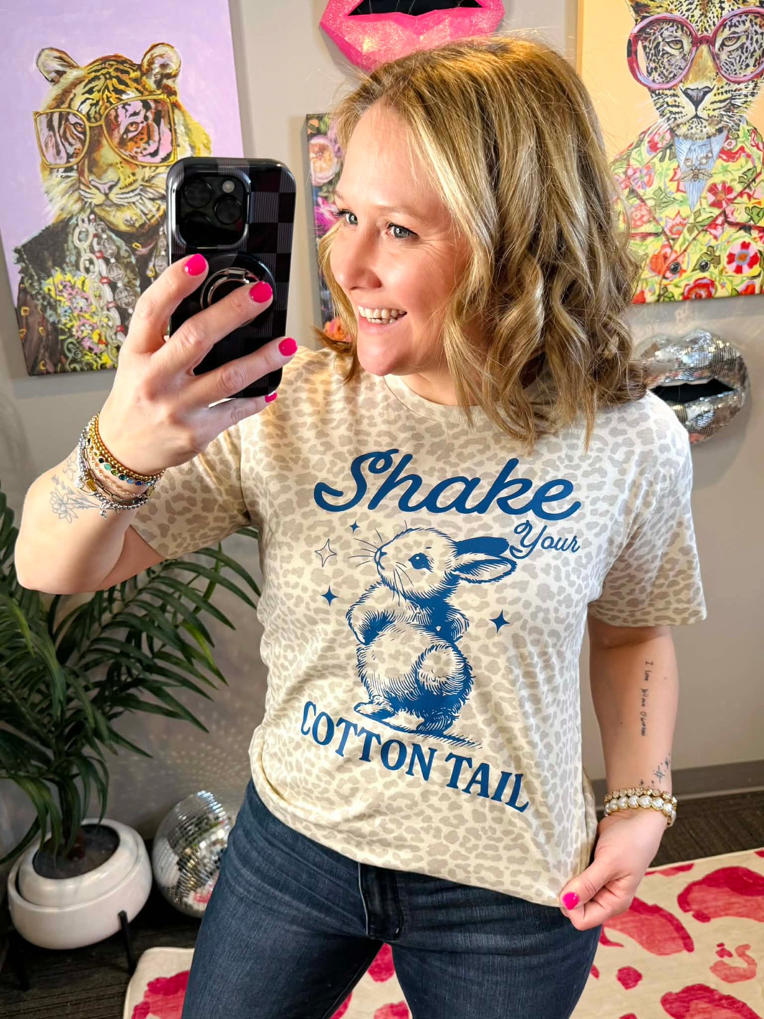 Shake Your Cotton Tail Graphic Tee {Custom Order!}