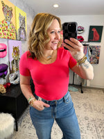 Pure Ease Round Neck Top - Multiple Colors! {S-3X} - KaraMarie