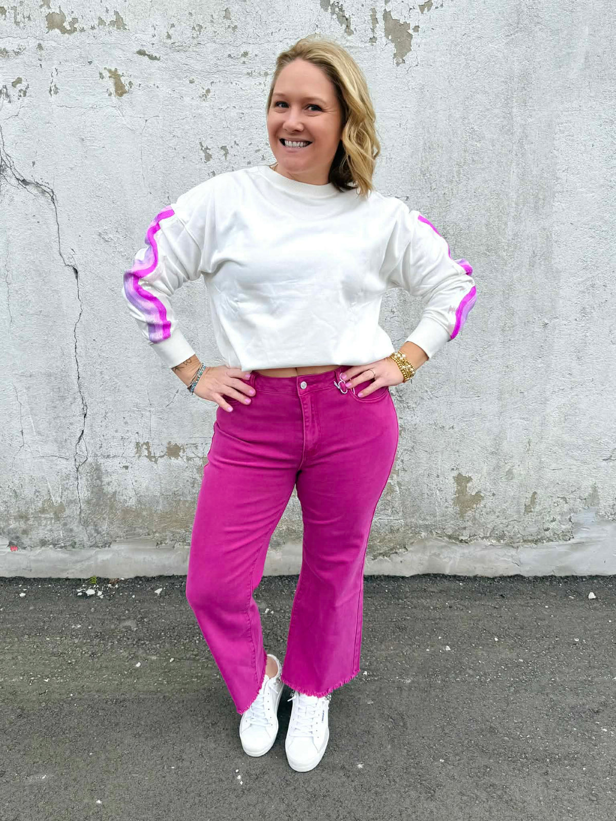 Playful Edge Denim Pants - Multiple Colors! {S-XL} - KaraMarie