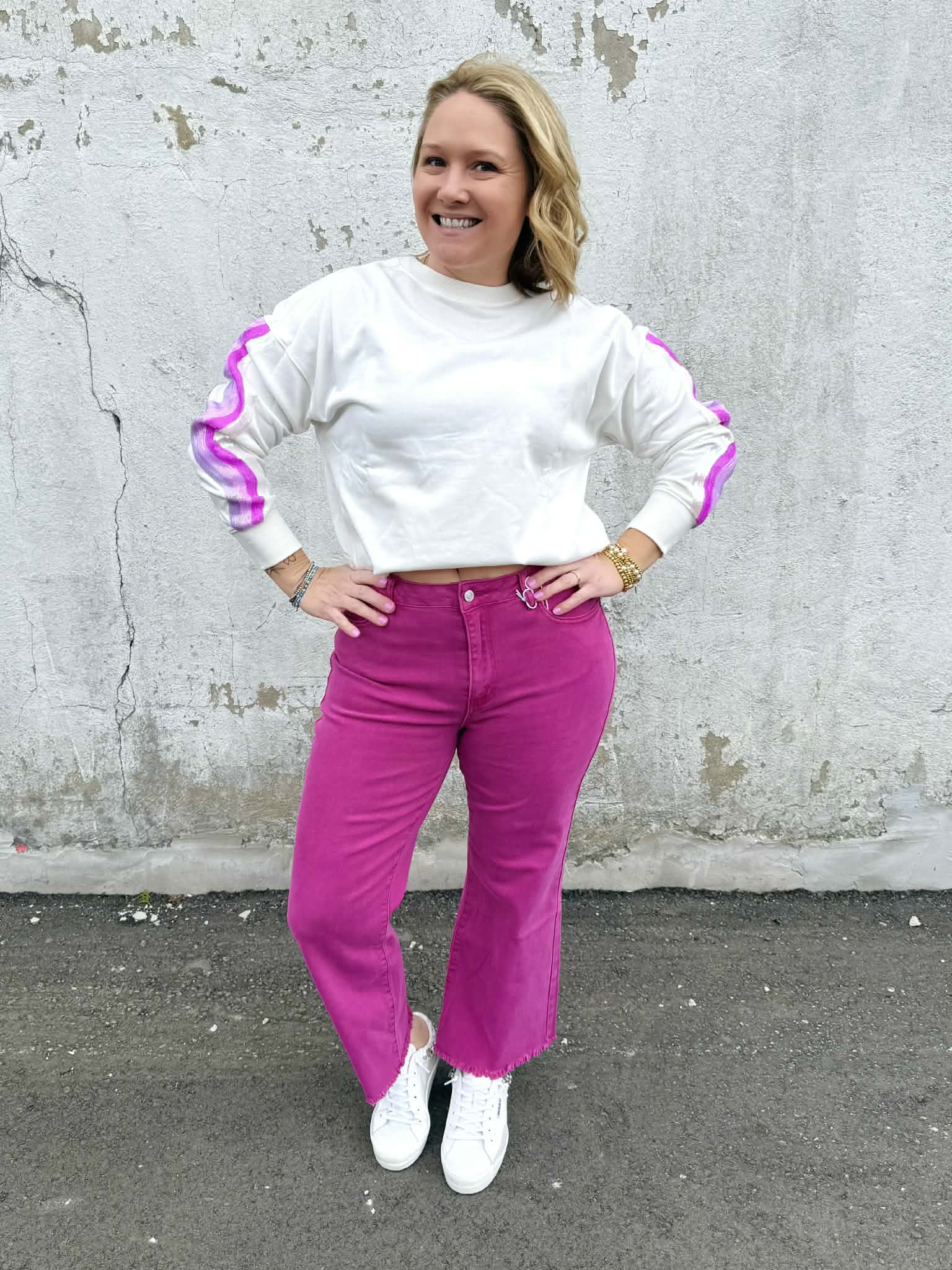 Playful Edge Denim Pants - Multiple Colors! {S-XL} - KaraMarie