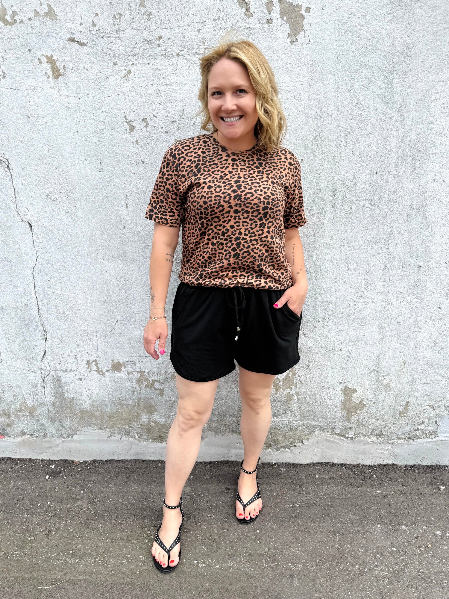 Lounge Shorts - Black {S-3X} - KaraMarie