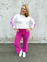 Playful Edge Denim Pants - Multiple Colors! {S-XL} - KaraMarie