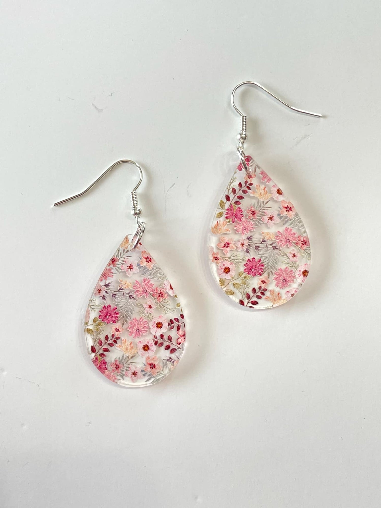 Pretty Pink Petal Earrings