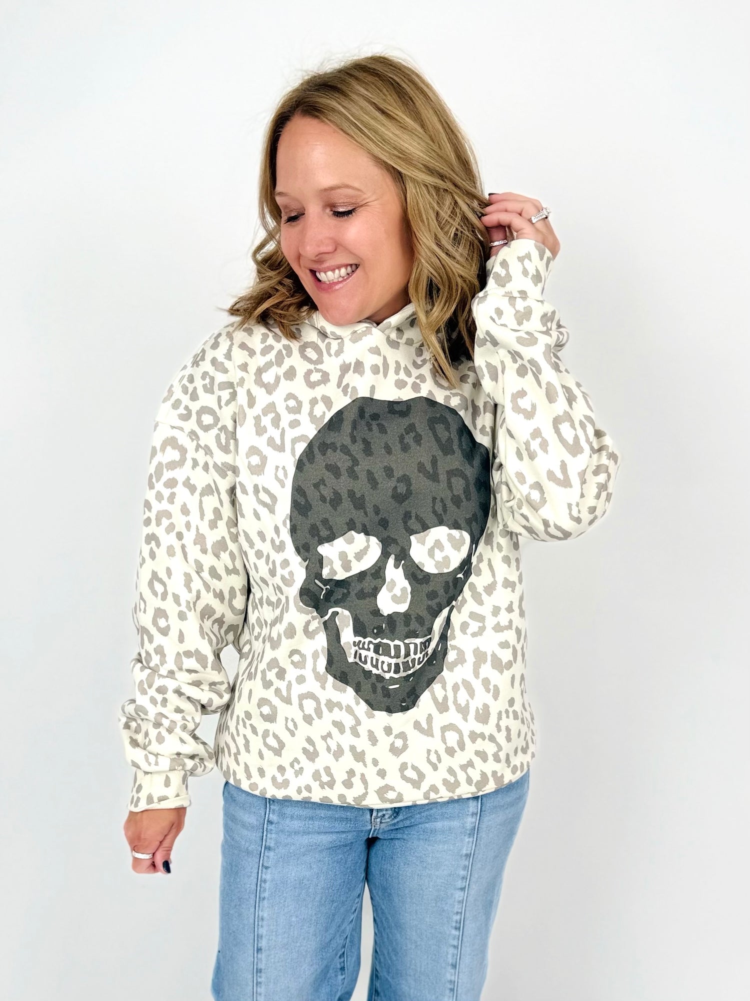 Ampersand Comfort Zone Hoodie - Purr-dy Scary {S-3X}