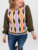 Waveform Sweater Top {S-L} - KaraMarie