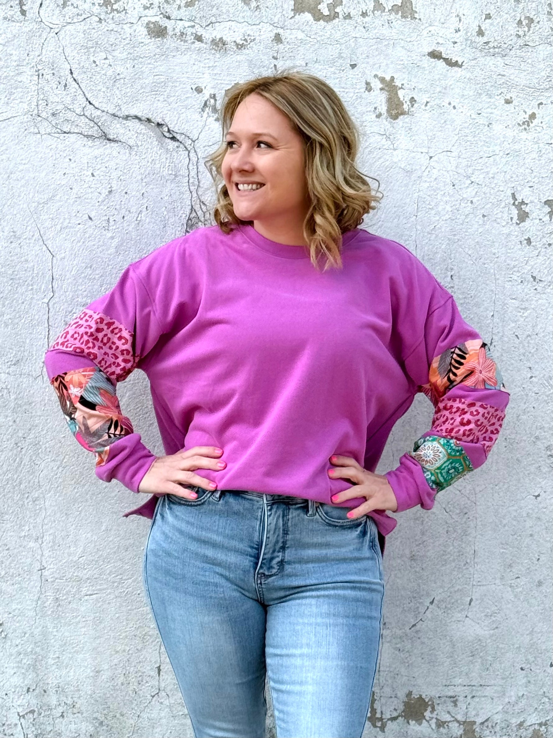 Mix Me Up Top - Orchid {S-L} - KaraMarie