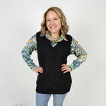 PINK DOORBUSTER! Classic V-Neck Vest Sweater - Two Colors! {S-2X} - KaraMarie