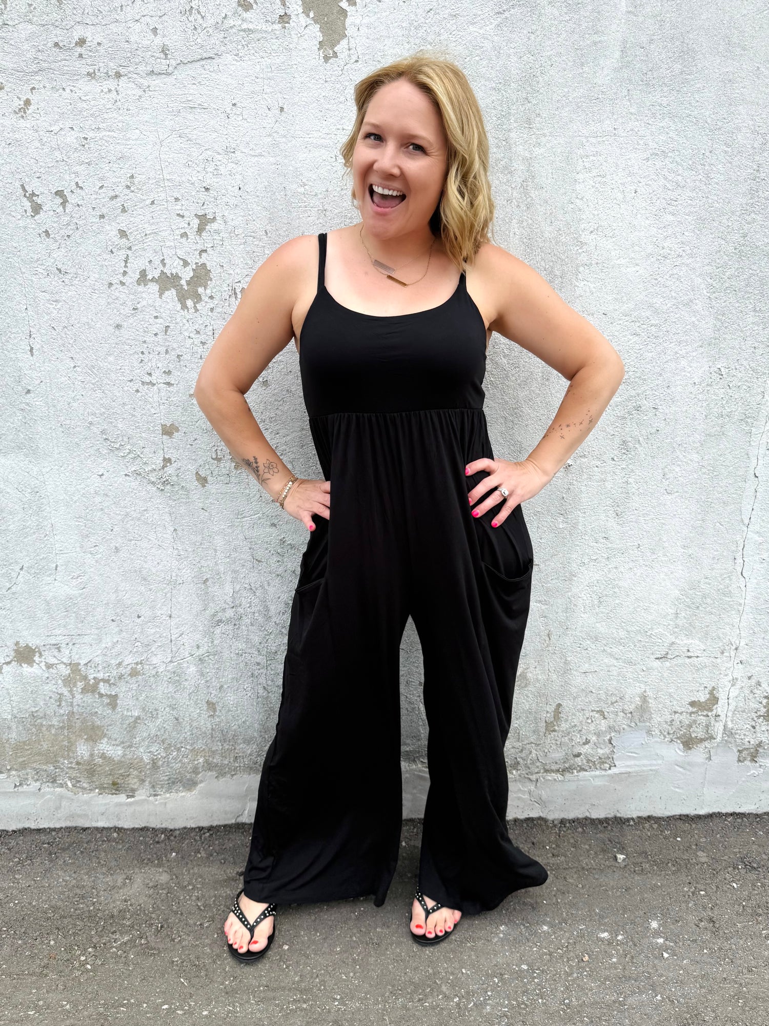 Chill Mode Jumpsuit - Black {S-L}