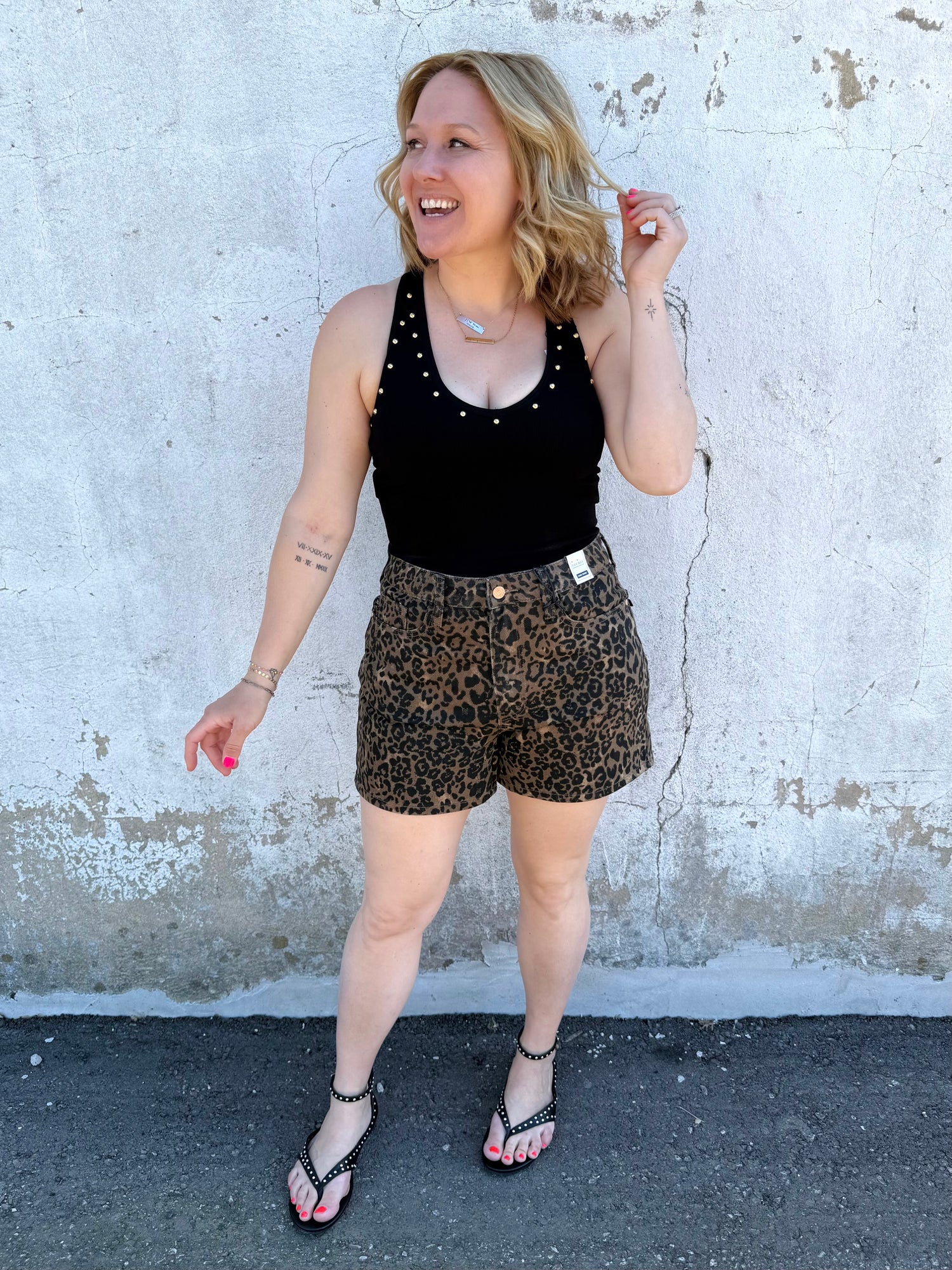 Judy Blue Wild Side Shorts {S-XL}