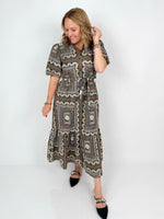 Picture Perfect Print Dress {S-L} - KaraMarie