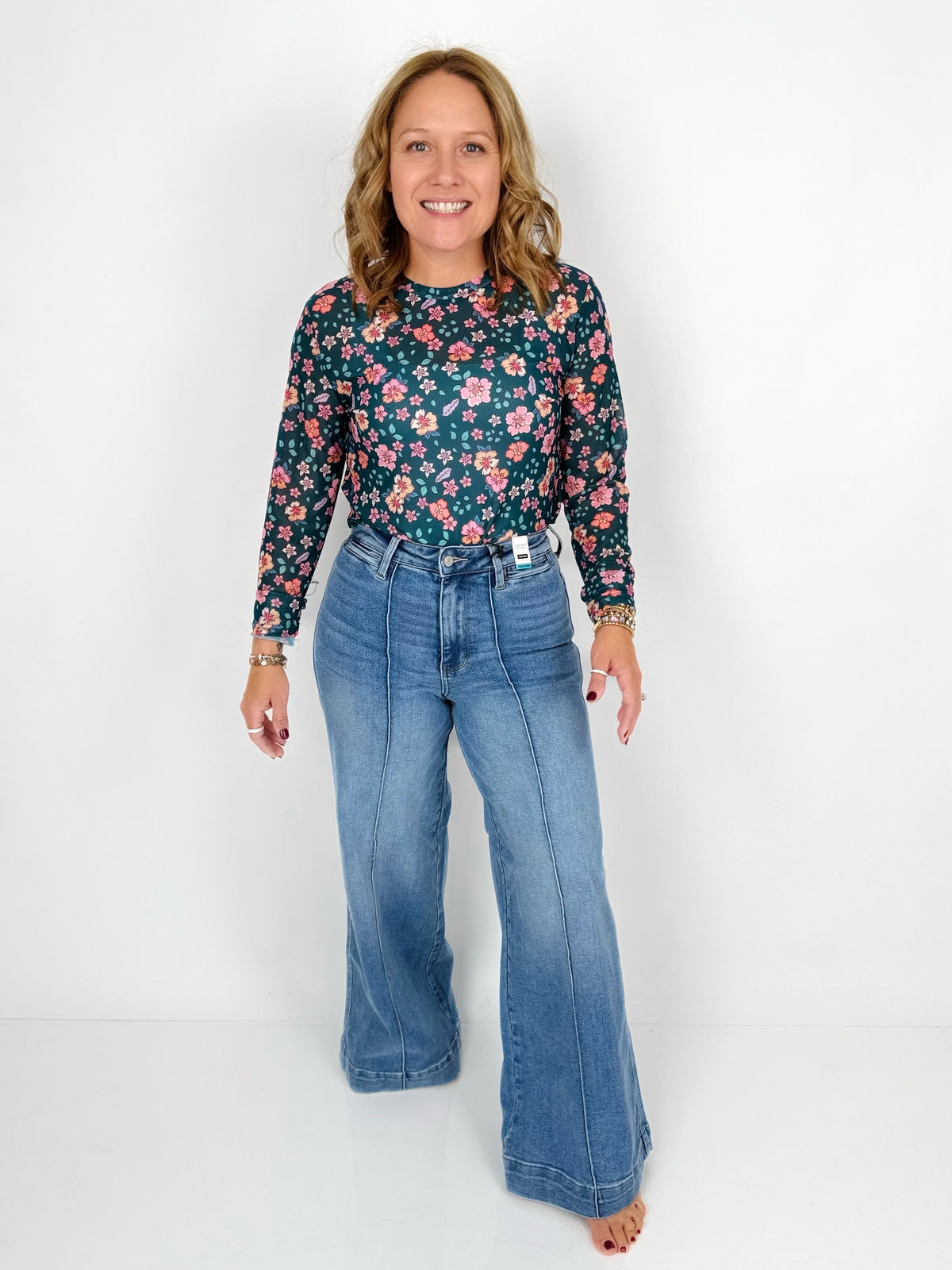Judy Blue Liza Palazzo Jeans - TWO LENGTHS! {0-20W}