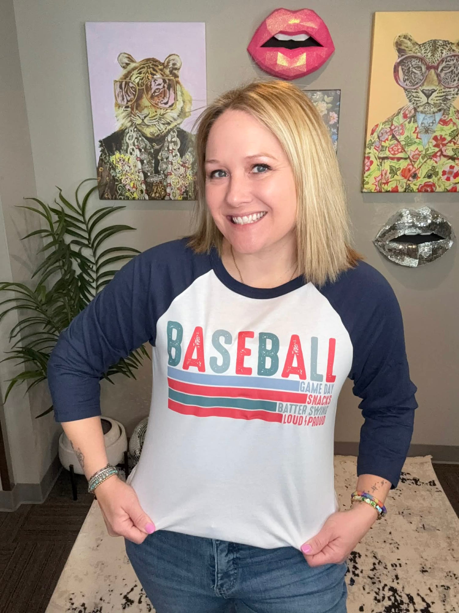 Retro Baseball Graphic Tee {Custom Order!}