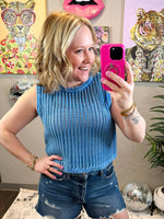 Free Spirit Fishnet Sweater Vest - Multiple Colors! {S-L} - KaraMarie