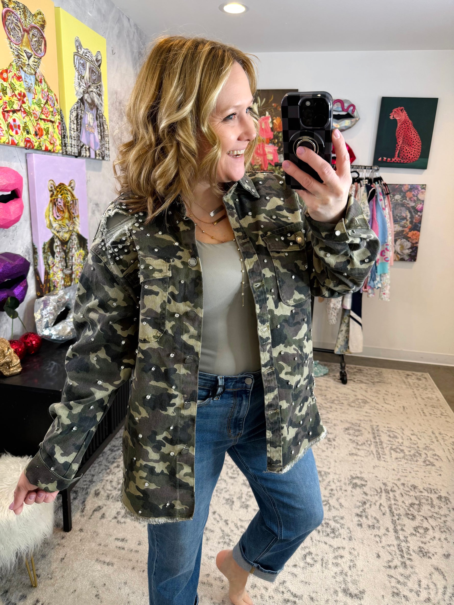 Glamouflage Jacket {S-L} - KaraMarie