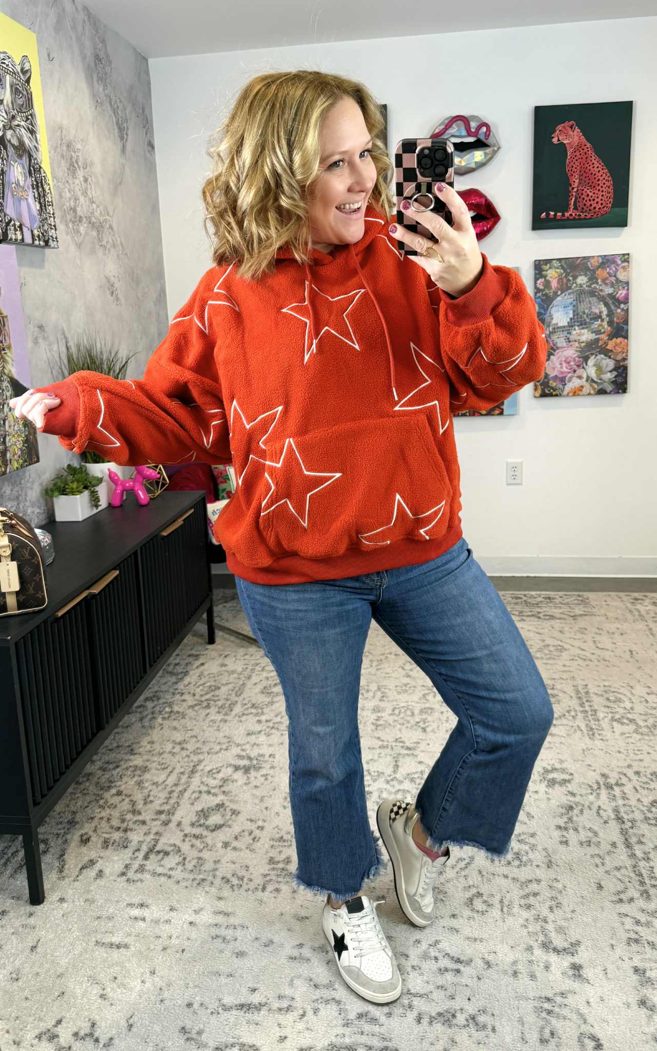 Twinkle Twinkle Hoodie in Pumpkin Spice {S-L}