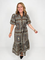 Picture Perfect Print Dress {S-L} - KaraMarie