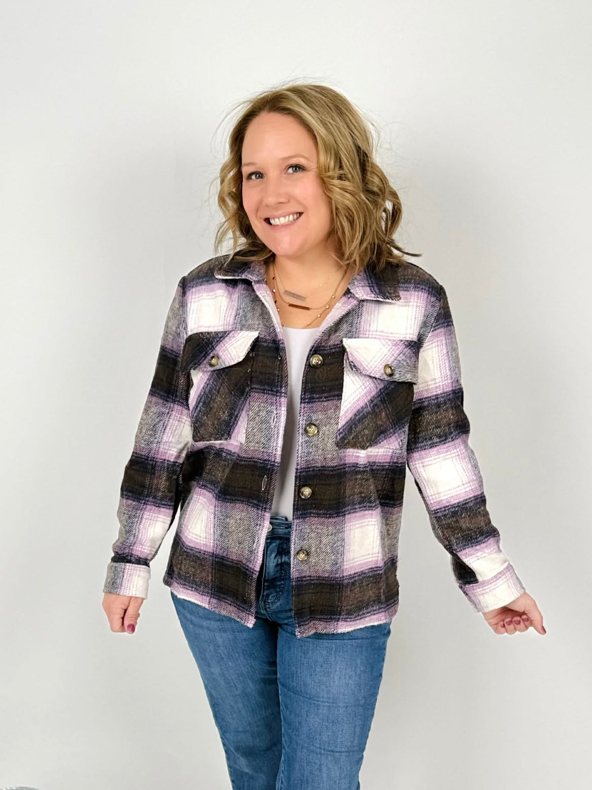 BLACK FRIDAY DEAL!! Cabin Shacket - Two Colors! {S-2X} - KaraMarie