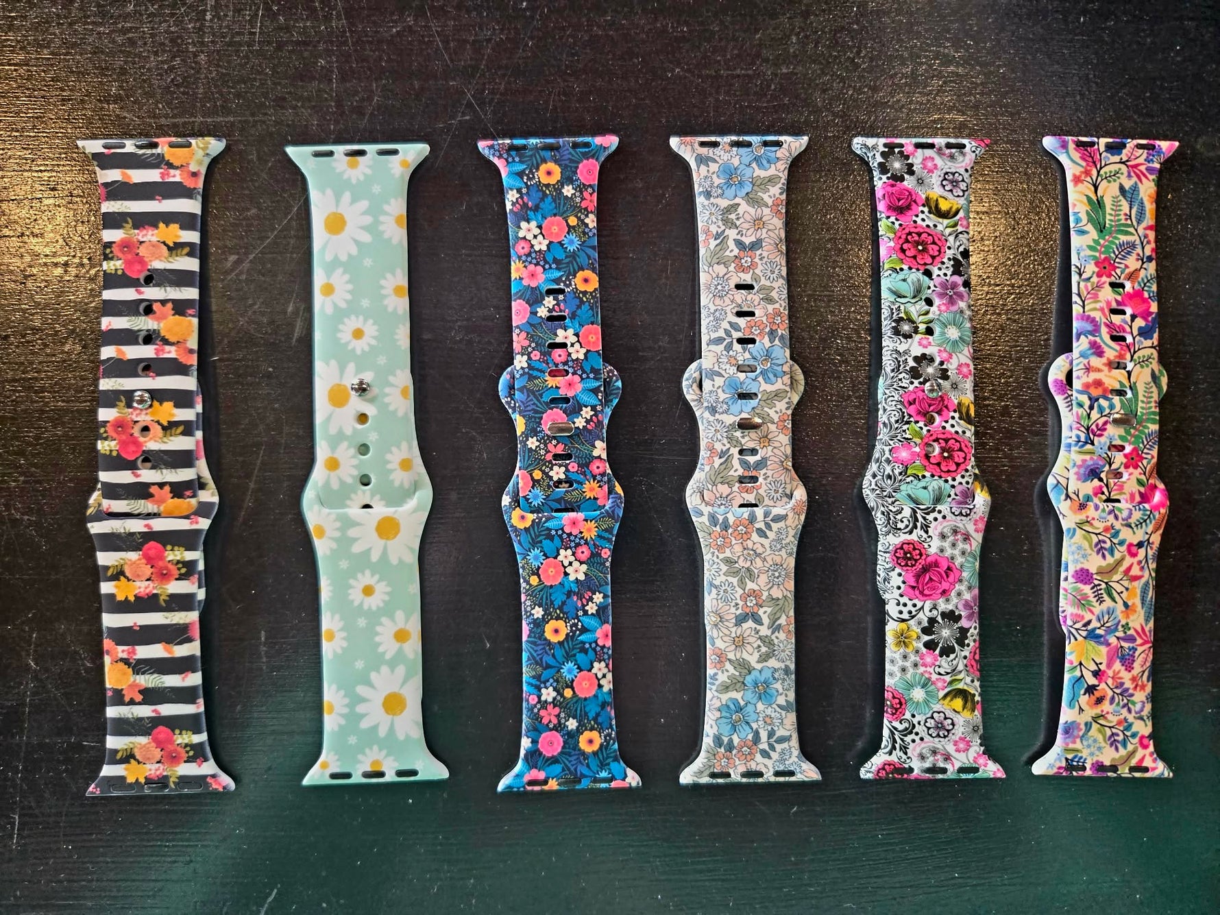 Silicone Apple Watch Band - Floral Collection - KaraMarie
