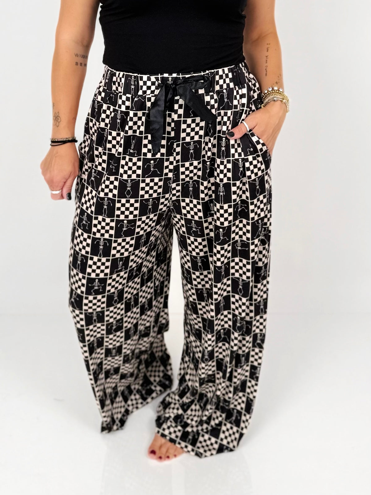 Boo Board Checkered Lounge Pants {S-XL}