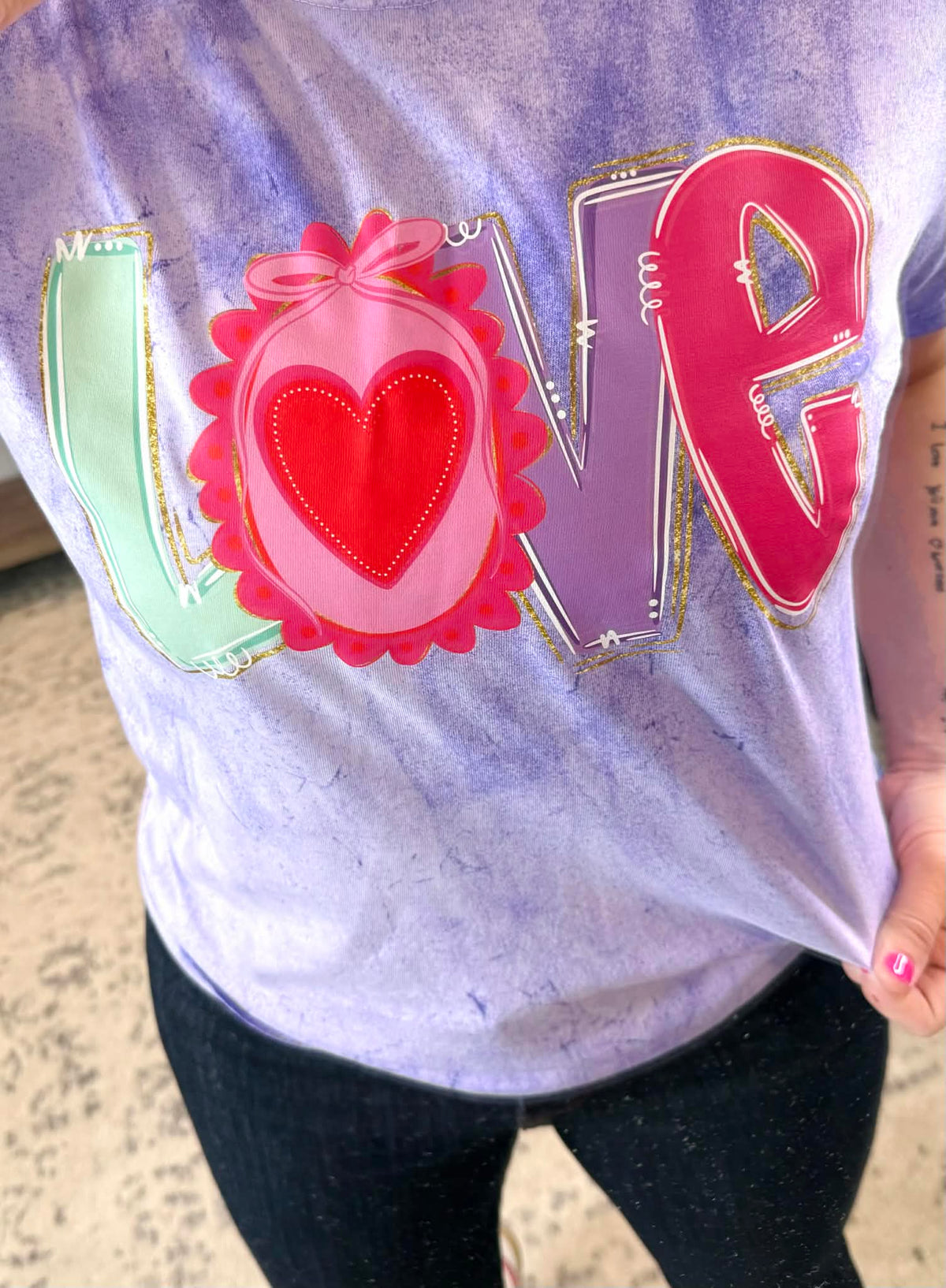 Colorful LOVE Graphic Tee {Custom Order!} - KaraMarie