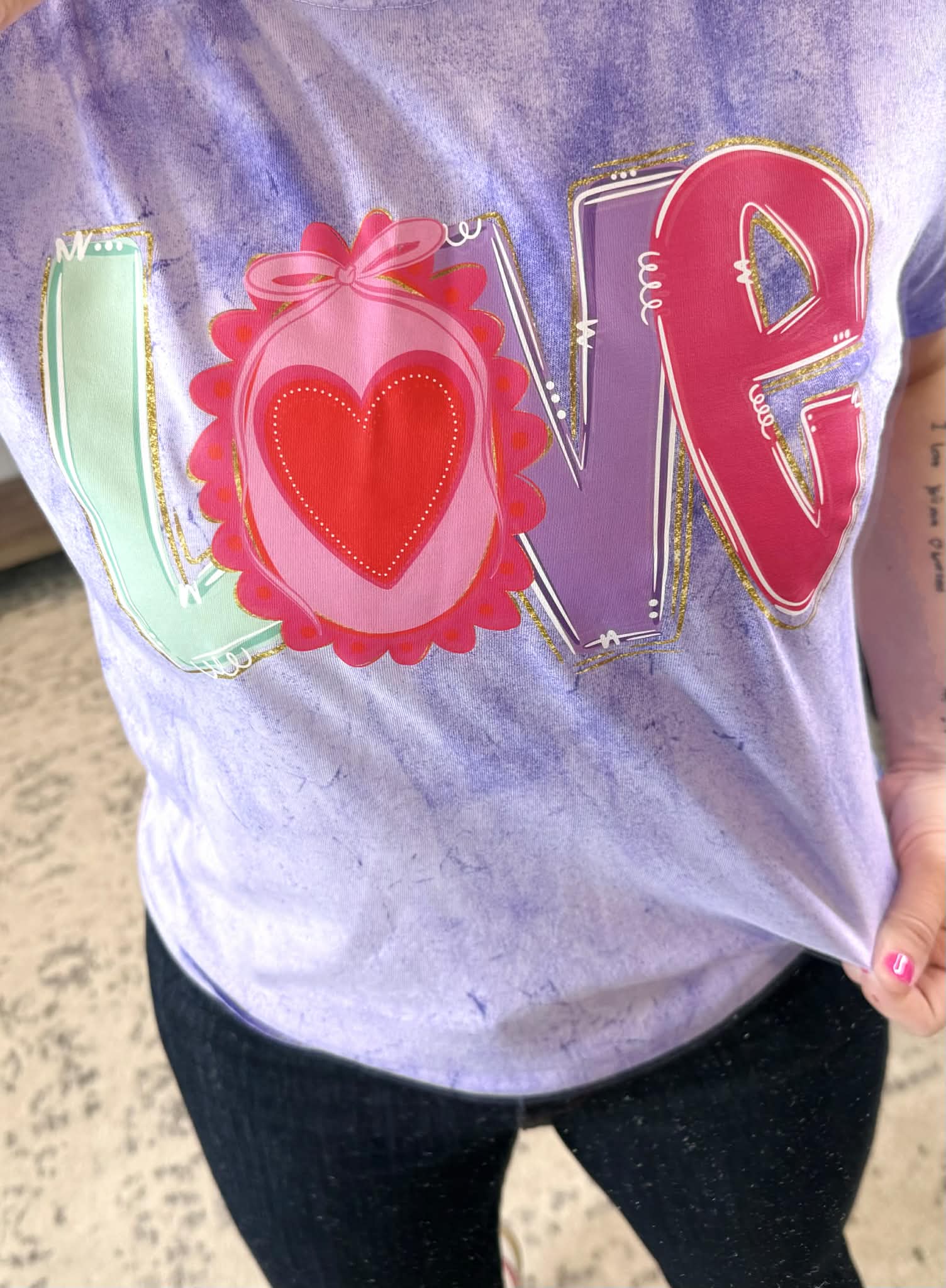Colorful LOVE Graphic Tee {Custom Order!} - KaraMarie
