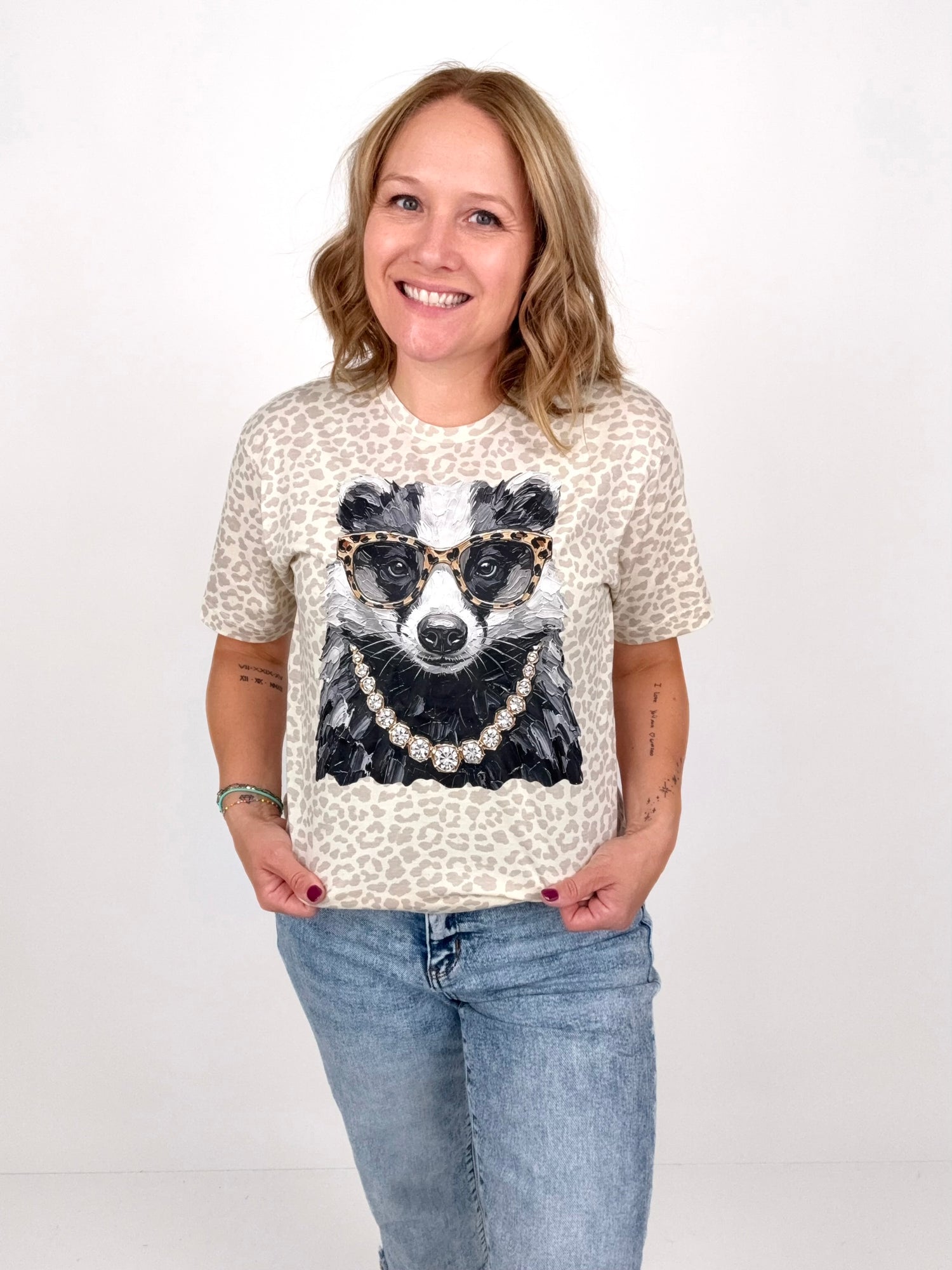Boujee Badger Graphic Tee {Custom Order!}