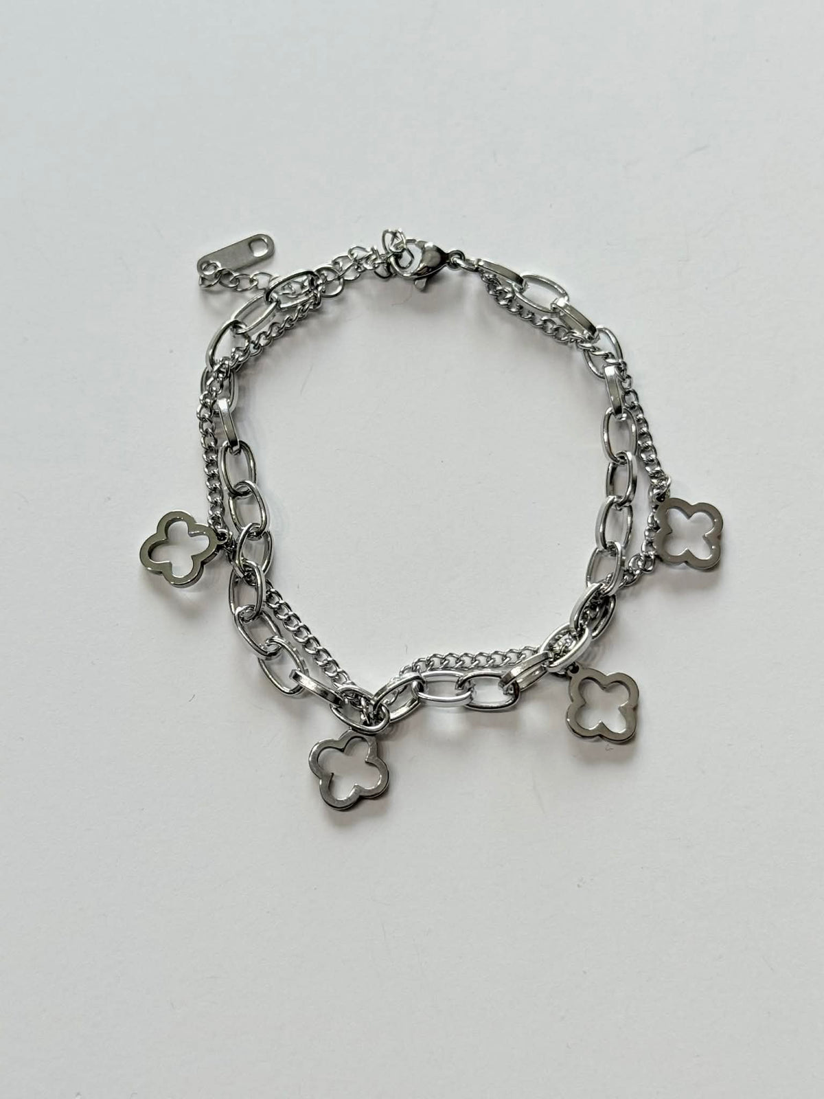 Clover Charm Bracelet {Waterproof} {Gold/Silver} - KaraMarie