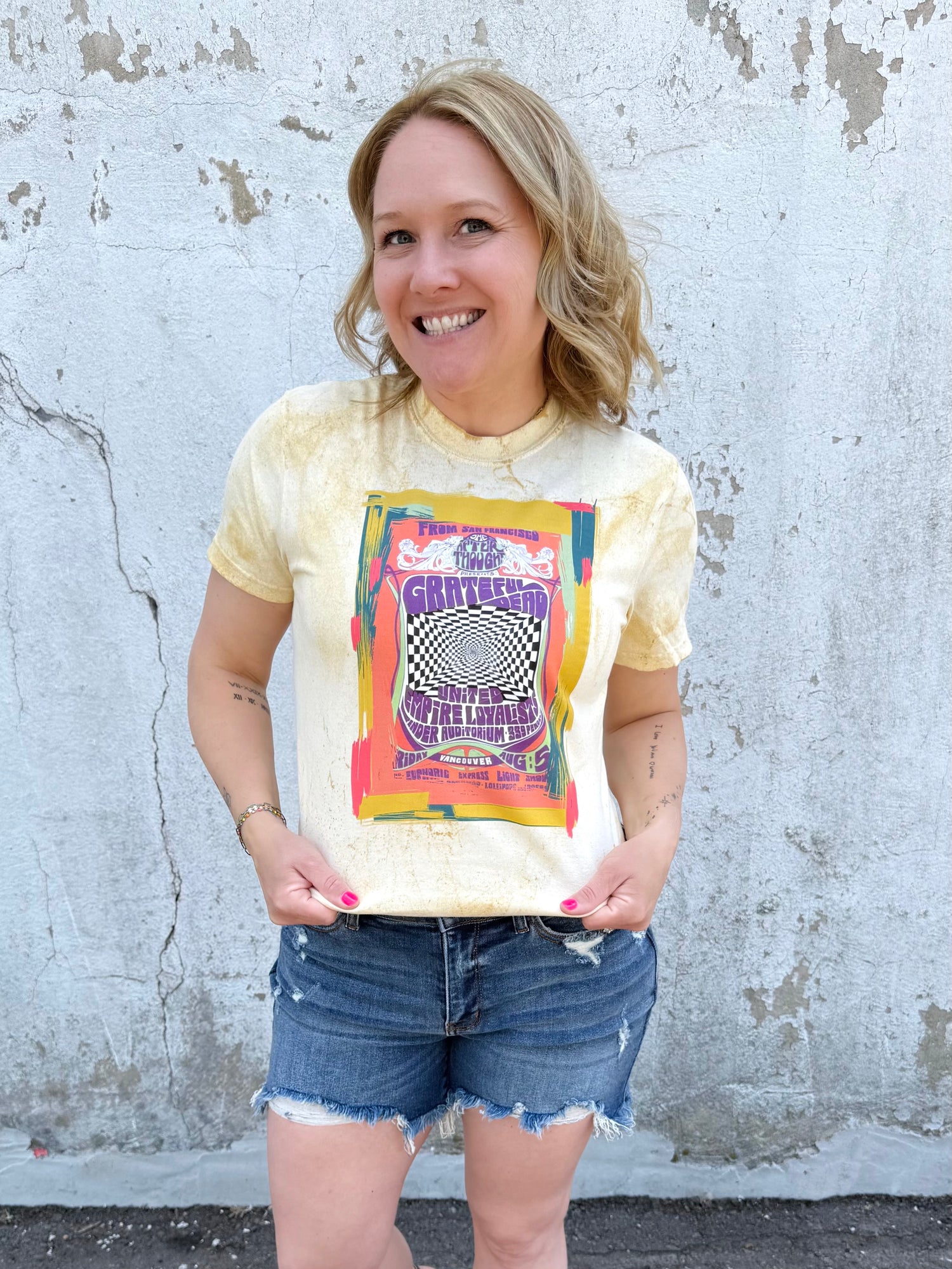 Grateful Dead Band Graphic Tee {Custom Order!}