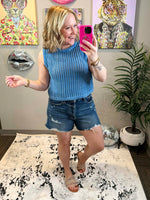 Free Spirit Fishnet Sweater Vest - Multiple Colors! {S-L} - KaraMarie