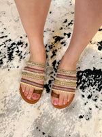 Boho Camel Sandals - ERA - KaraMarie