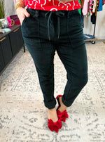 Judy Blue Emerald Stroll Cuffed Jogger {1-24W} - KaraMarie