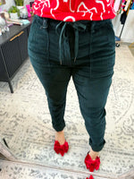 Judy Blue Emerald Stroll Cuffed Jogger {1-24W} - KaraMarie