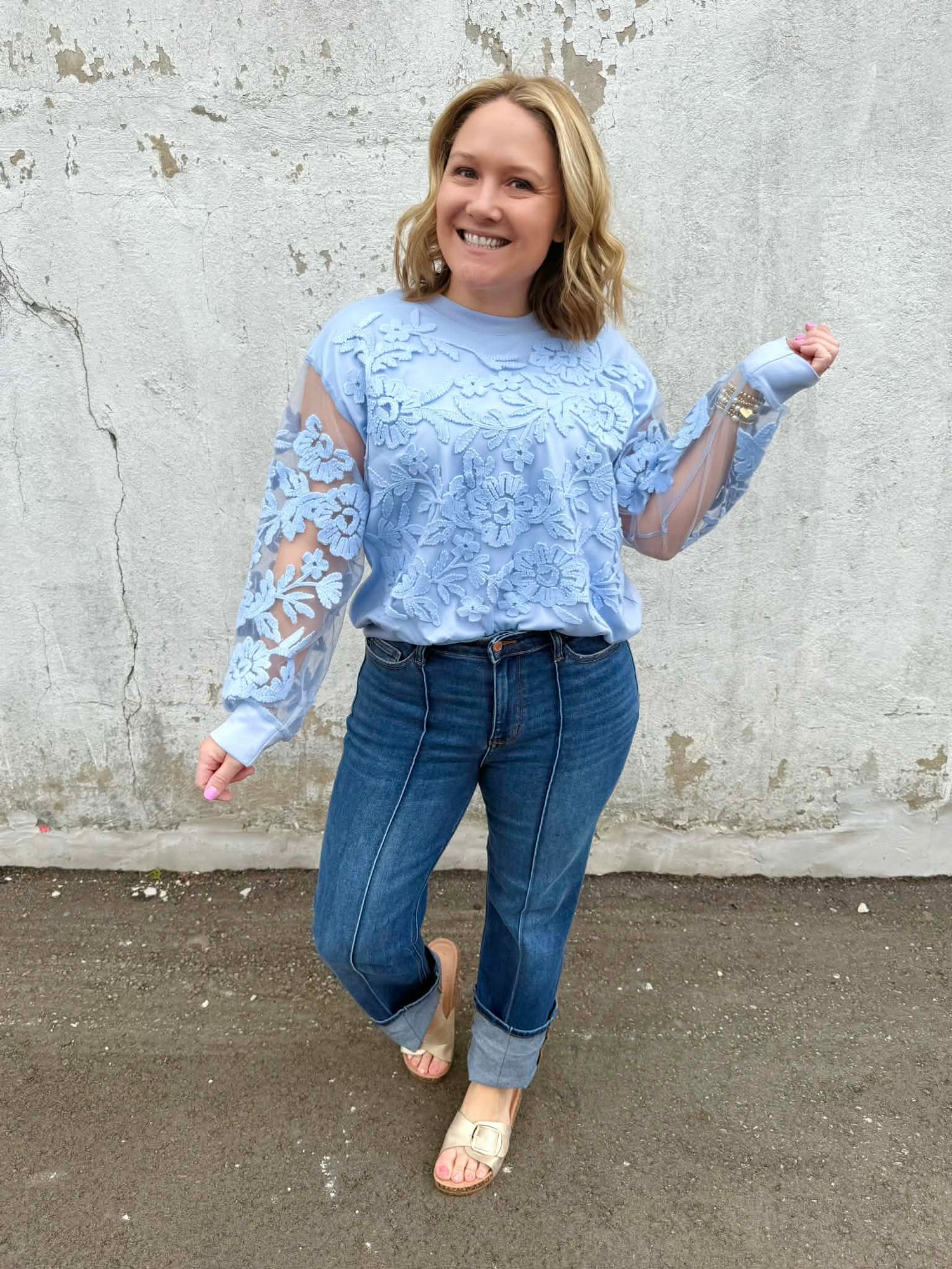 Bloom Illusion Top {S-3X} - KaraMarie