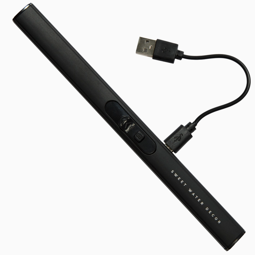 Black Rechargeable Electric Lighter - KaraMarie