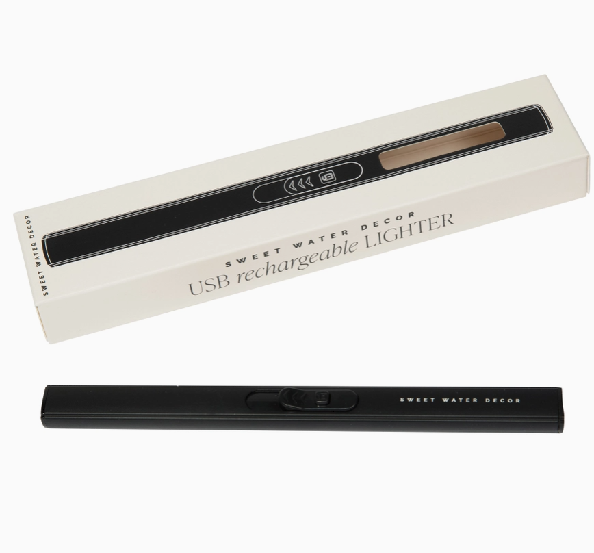 Black Rechargeable Electric Lighter