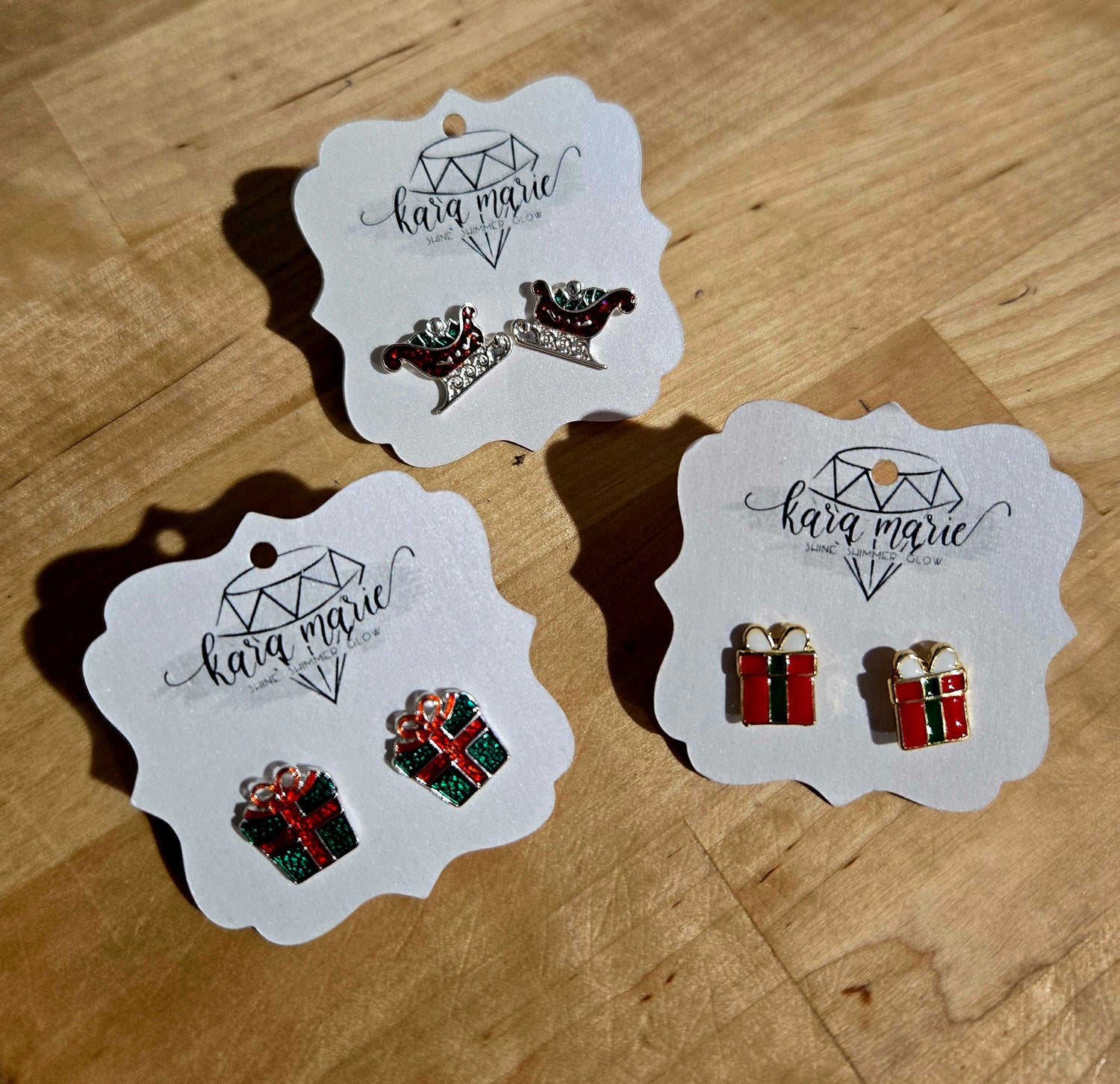 Holiday Theme Earrings {Multiple Styles}