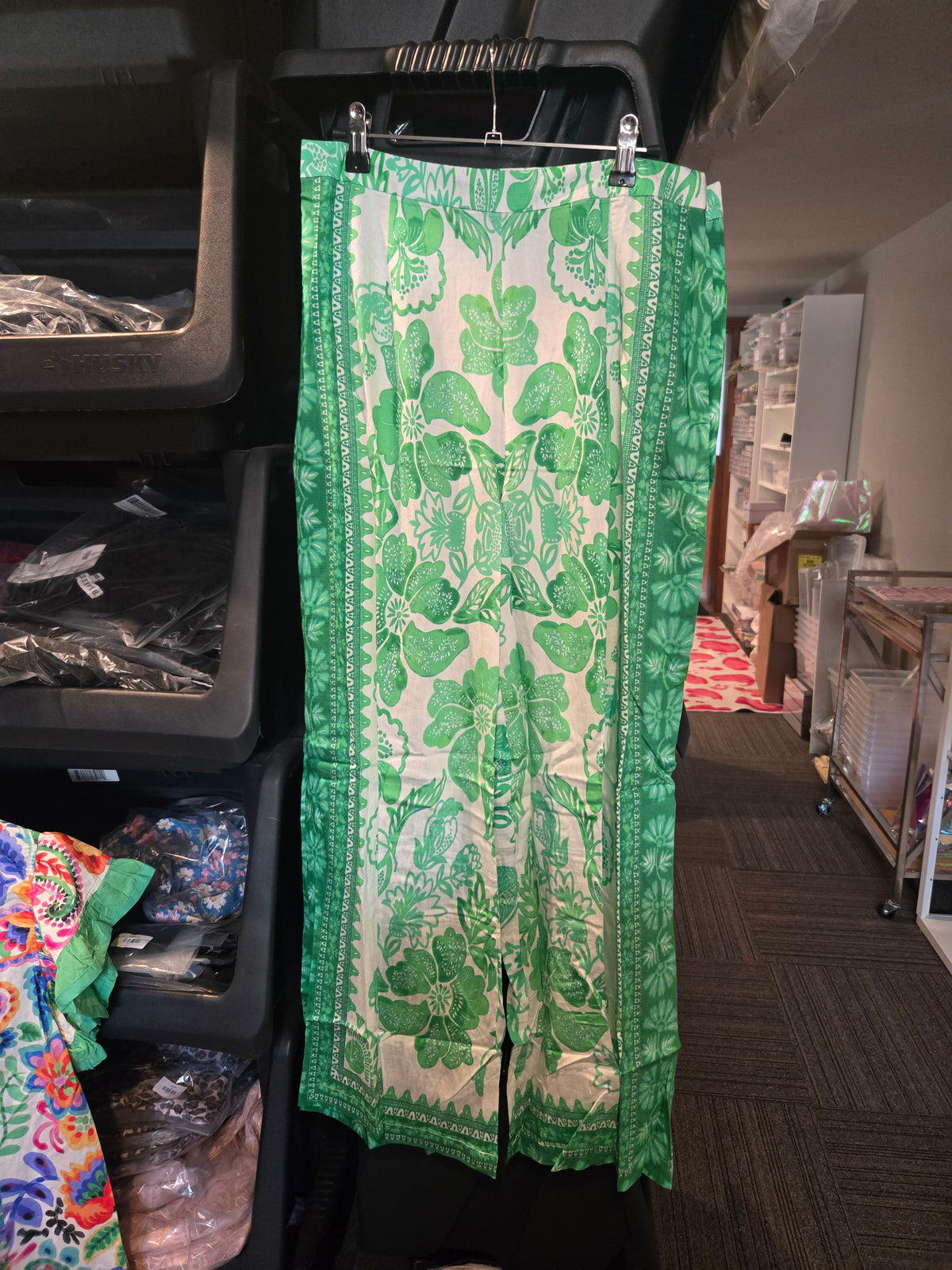 Green Envy Pants {S-L} - KaraMarie