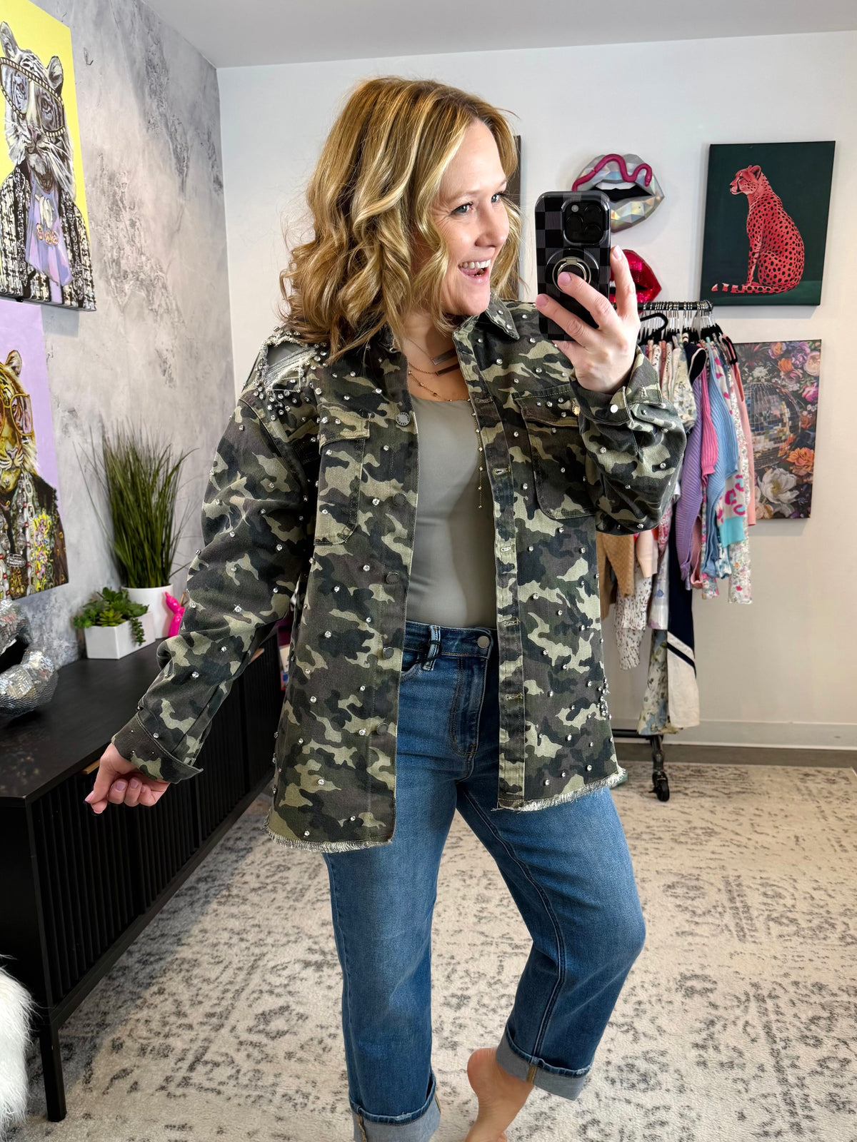 Glamouflage Jacket {S-L} - KaraMarie