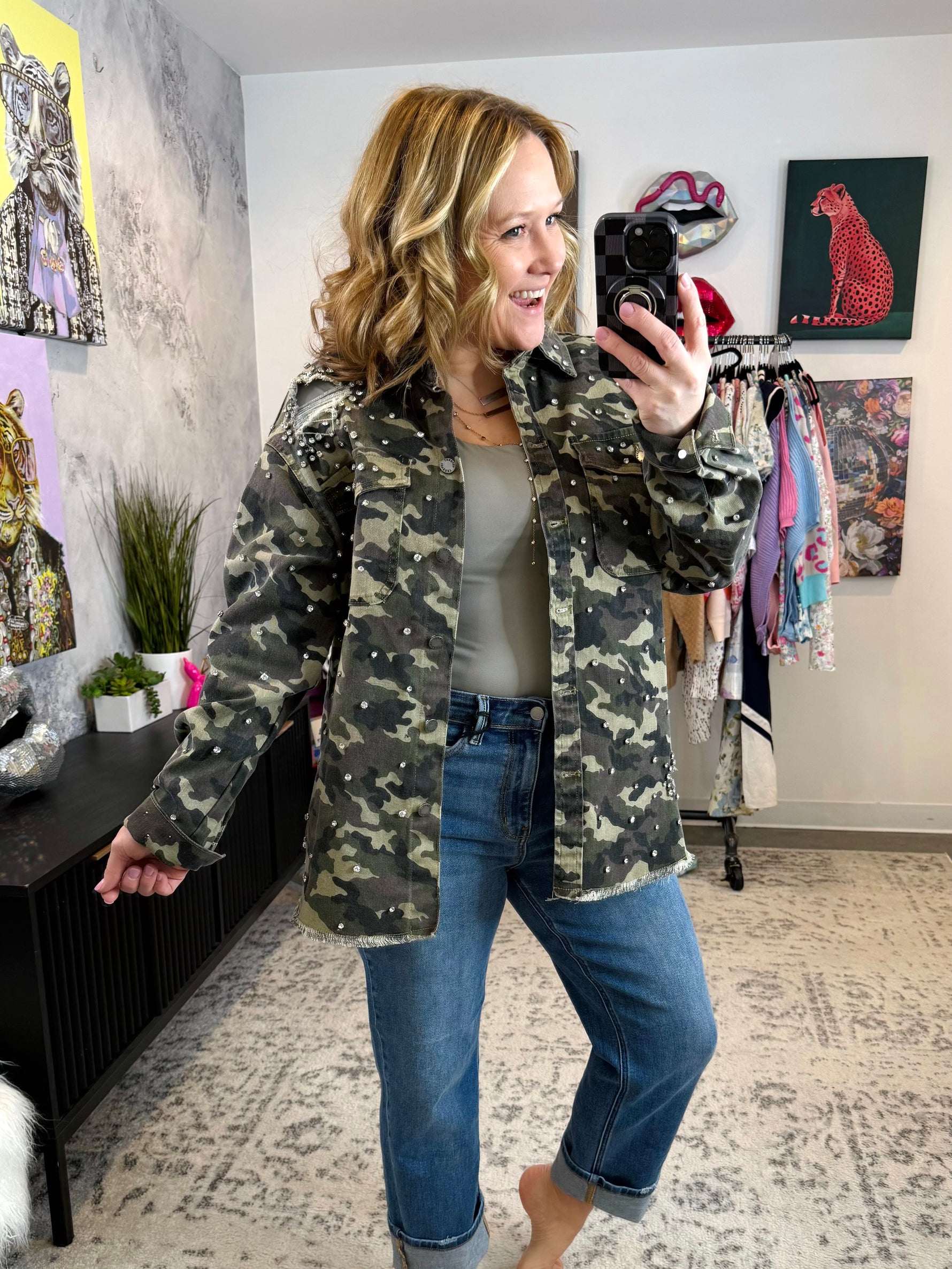 Glamouflage Jacket {S-L} - KaraMarie