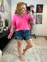 Block Party Hooded Pullover {S-XL} - KaraMarie