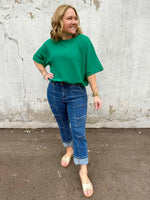 Effortless Texture Banded Top - Multiple Colors! {S-3X} - KaraMarie
