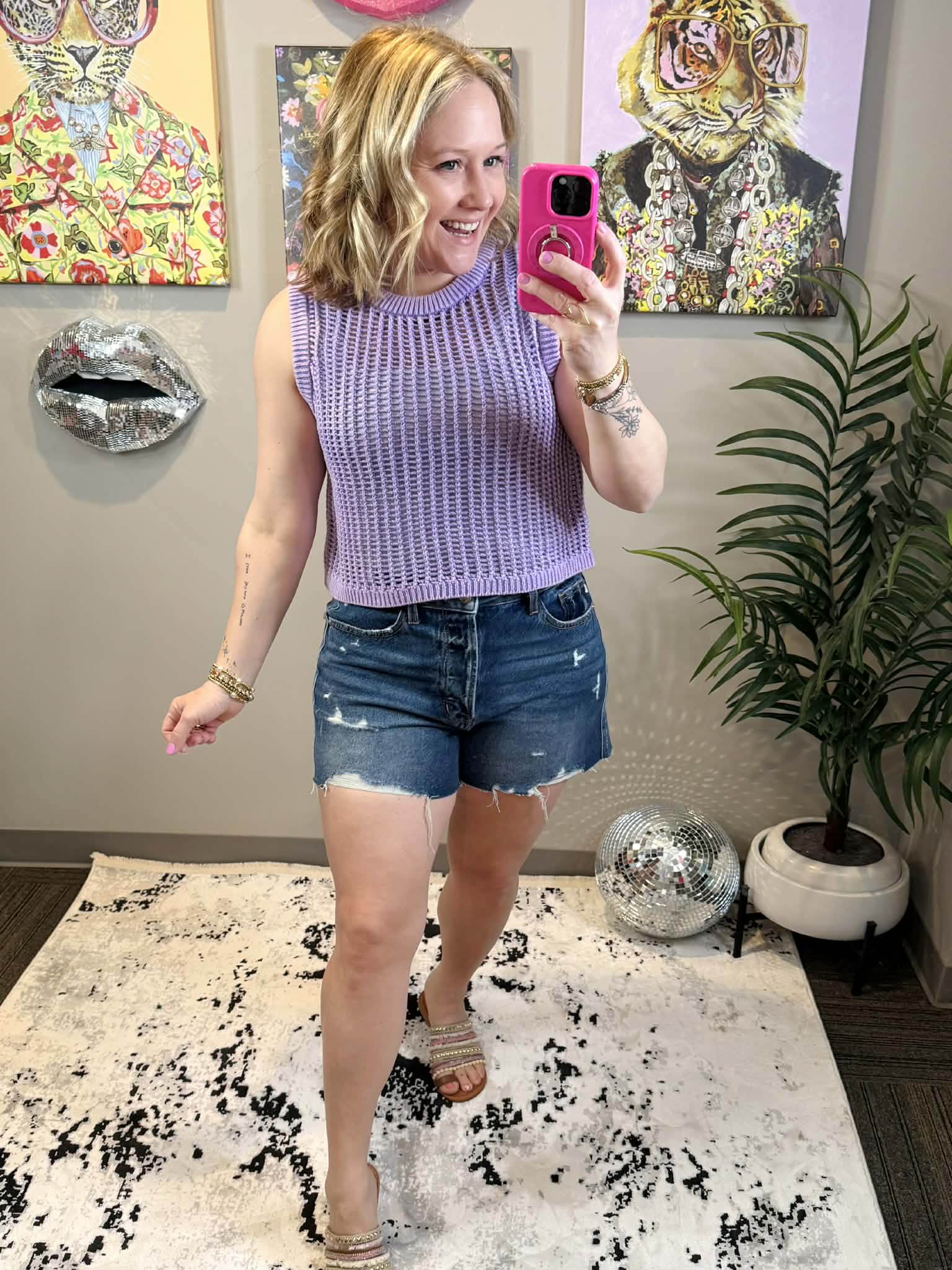 Free Spirit Fishnet Sweater Vest - Multiple Colors! {S-L} - KaraMarie
