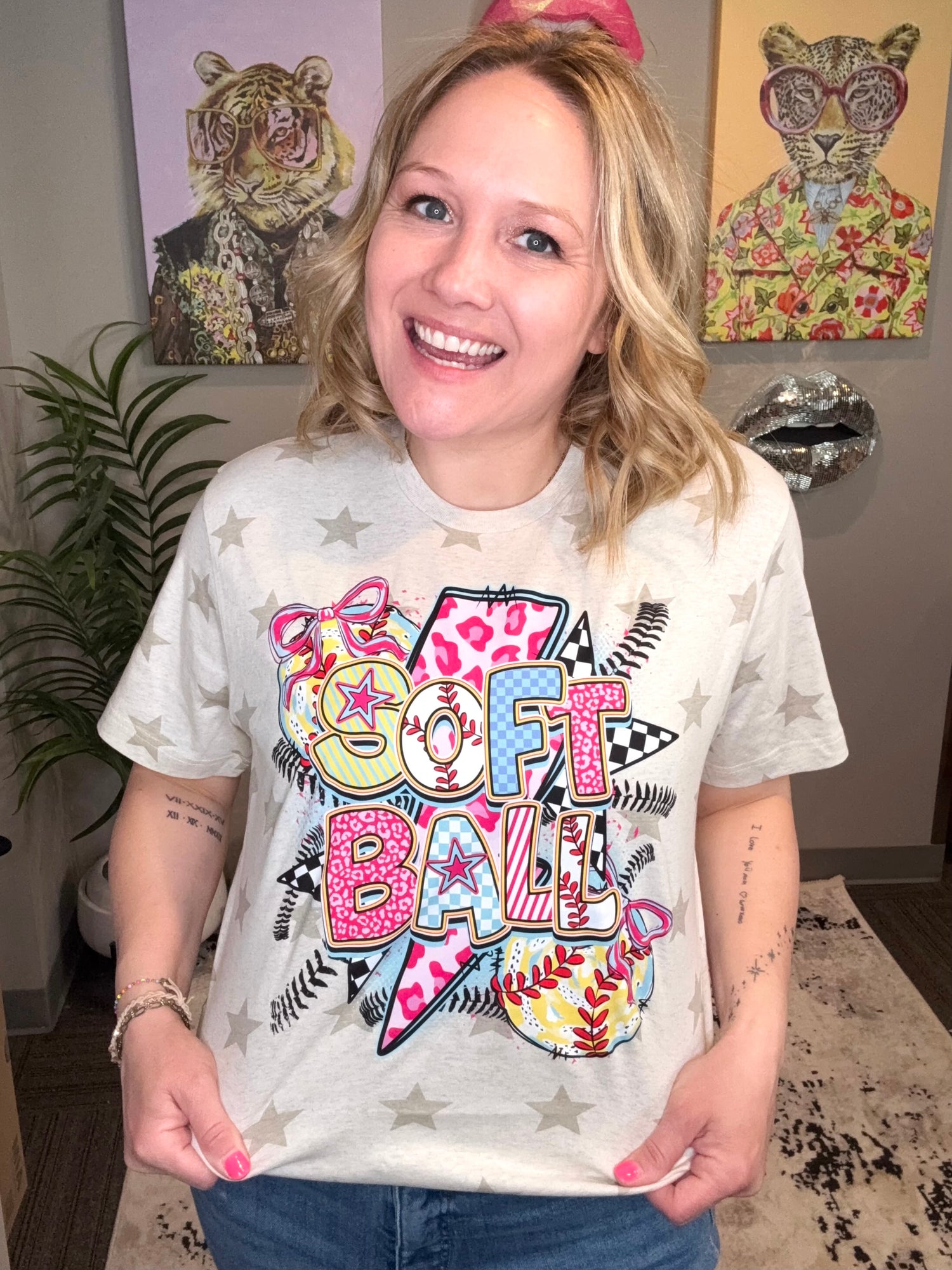 Retro Softball Graphic Tee {Custom Order!}