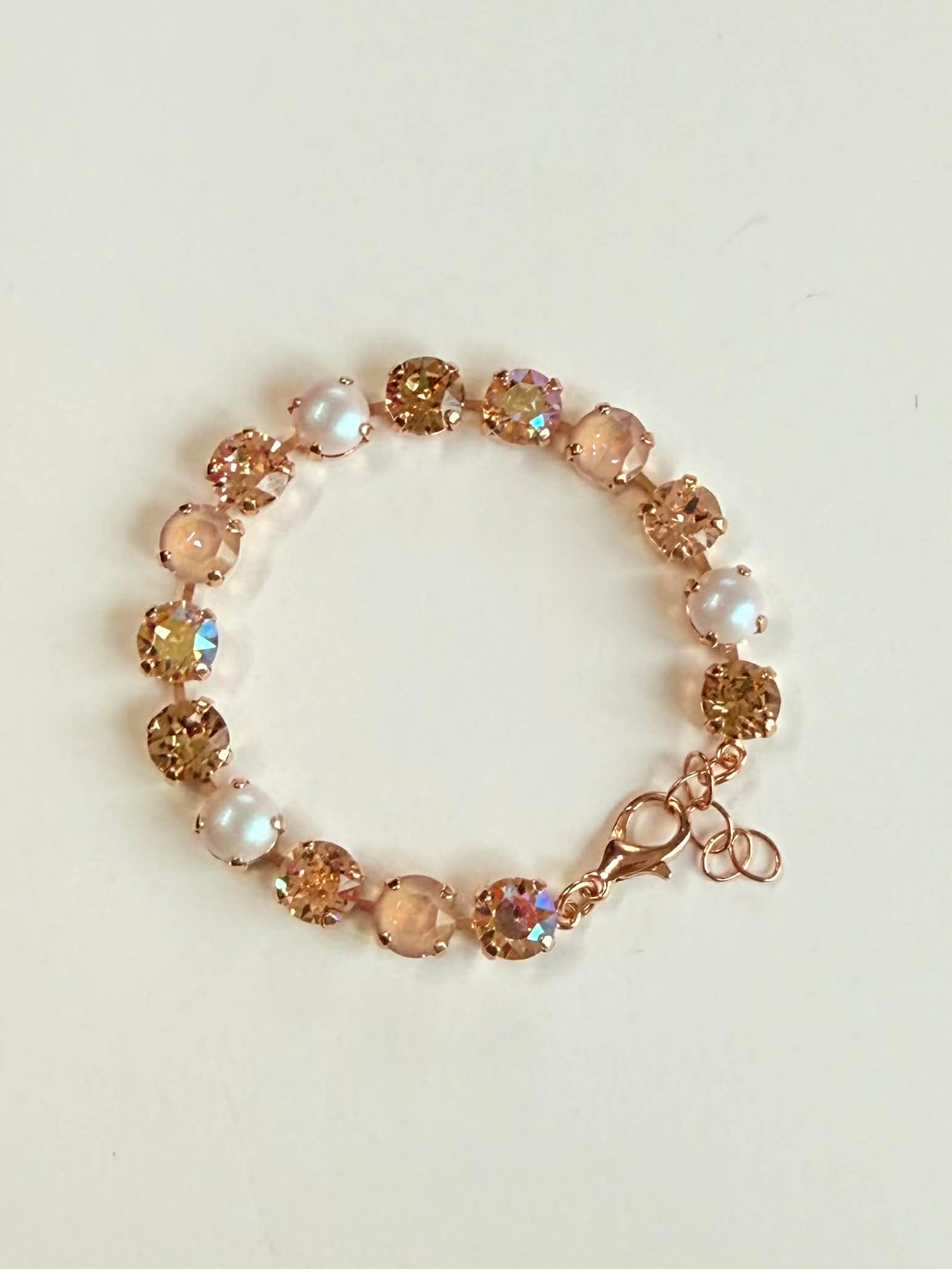 Peach Paradise Diamonds Bracelet