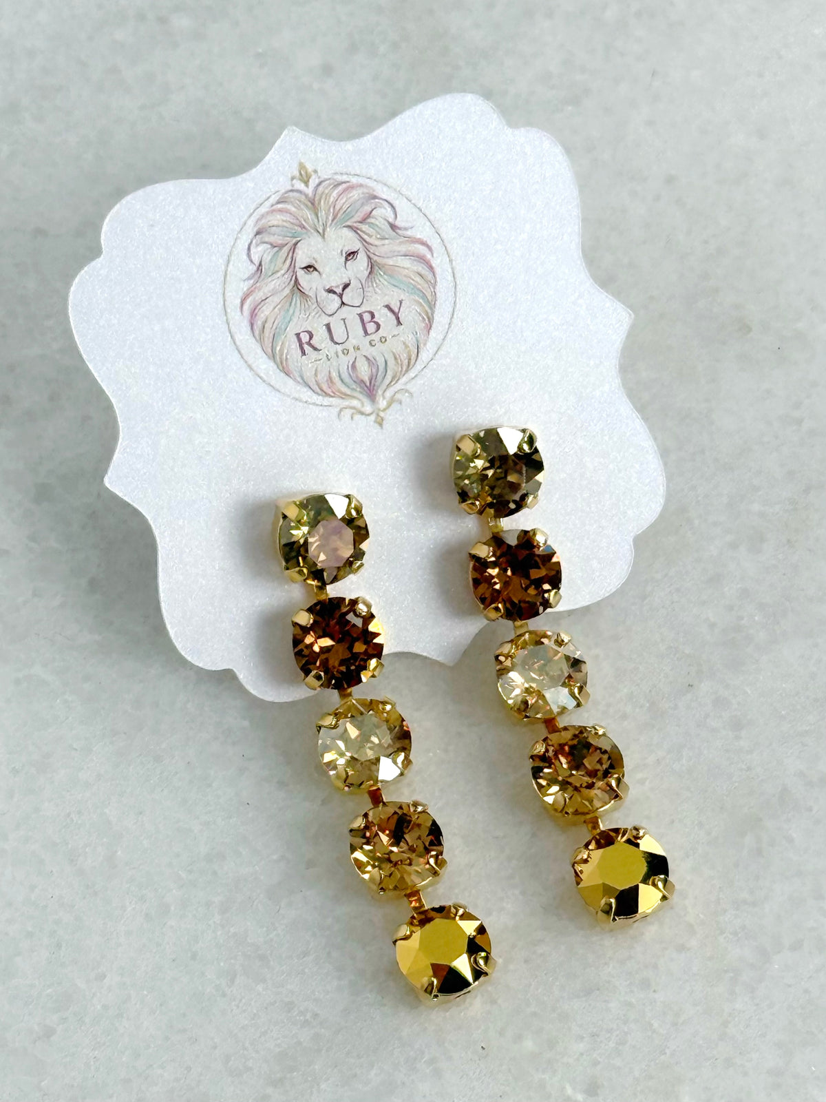 The Harlow Earrings :: Golden Hour Collection