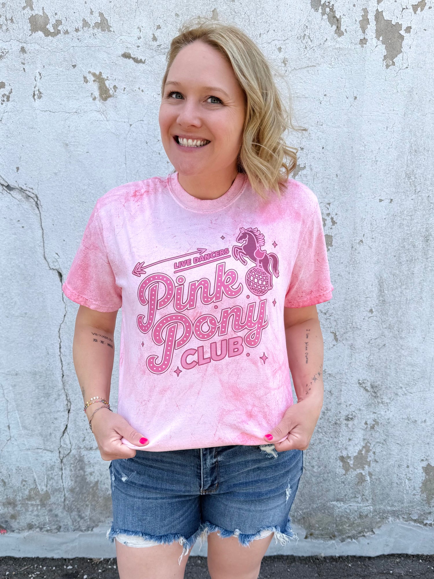 Pink Pony Graphic Tee {Custom Order!}