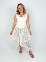 Timeless Lace Sheer Layered Dress {S-3X} - KaraMarie