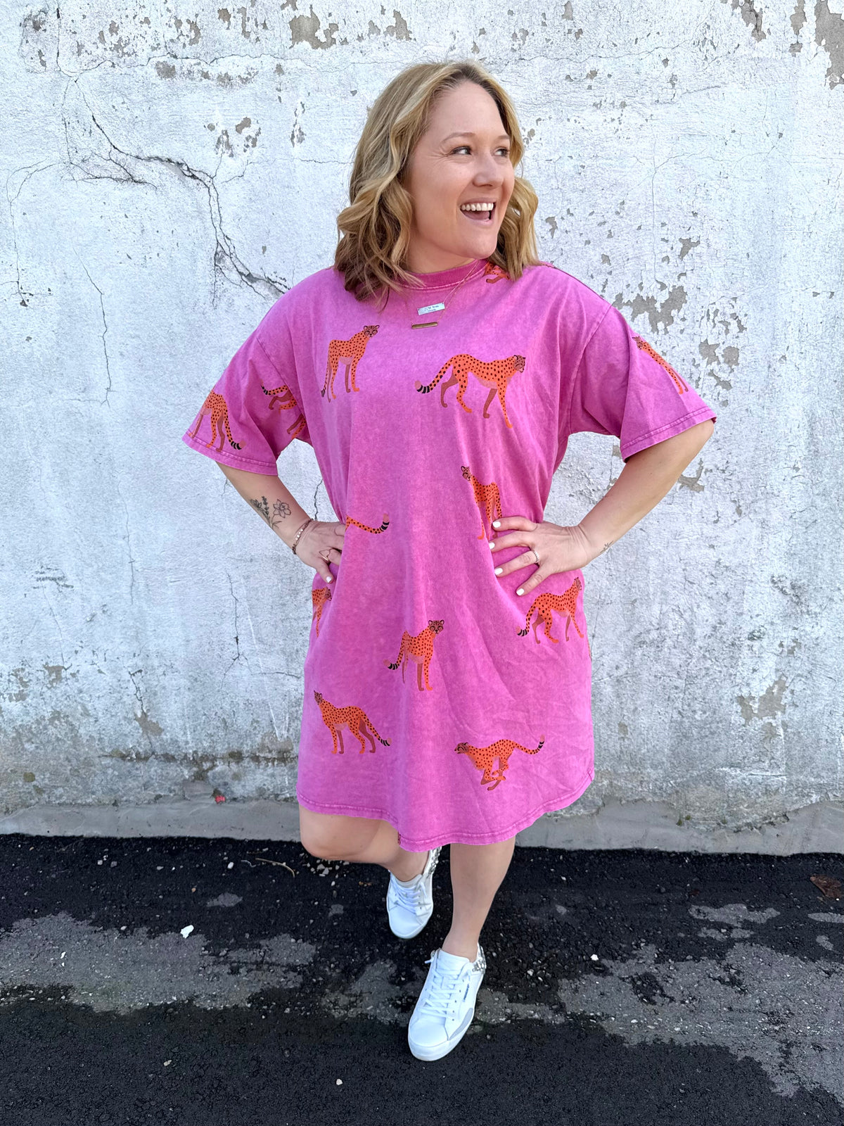 Fast and Fierce Dress in Magenta {S-3X} - KaraMarie