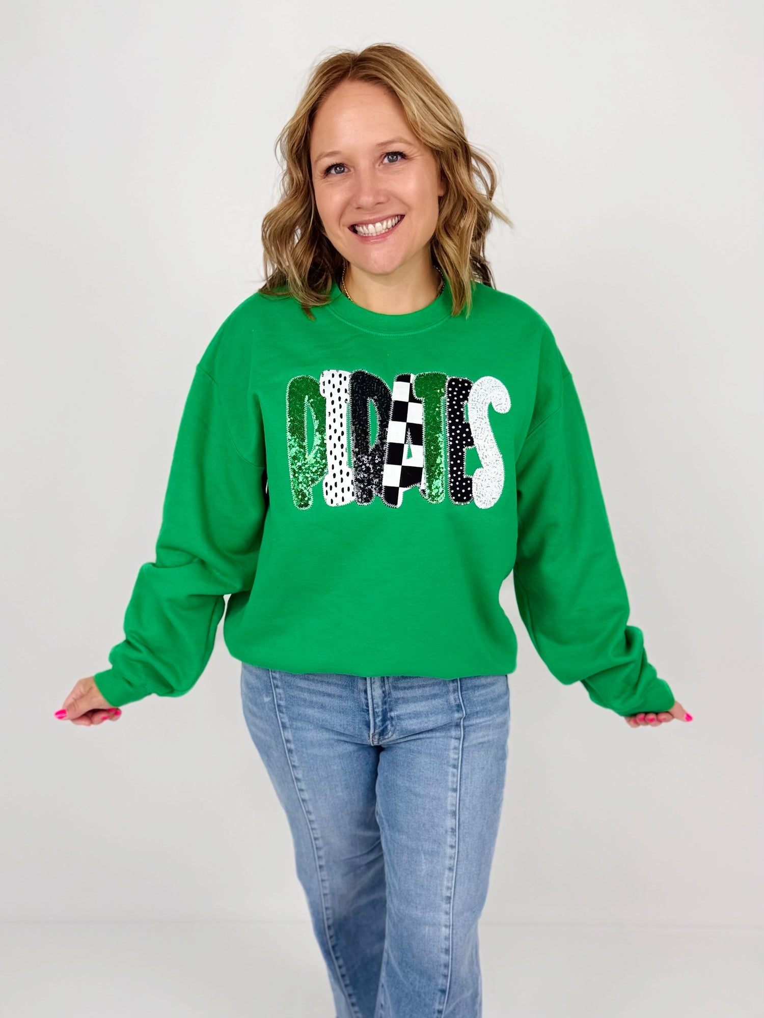 Pirates Modge Podge Sweatshirt {Size S-3X}