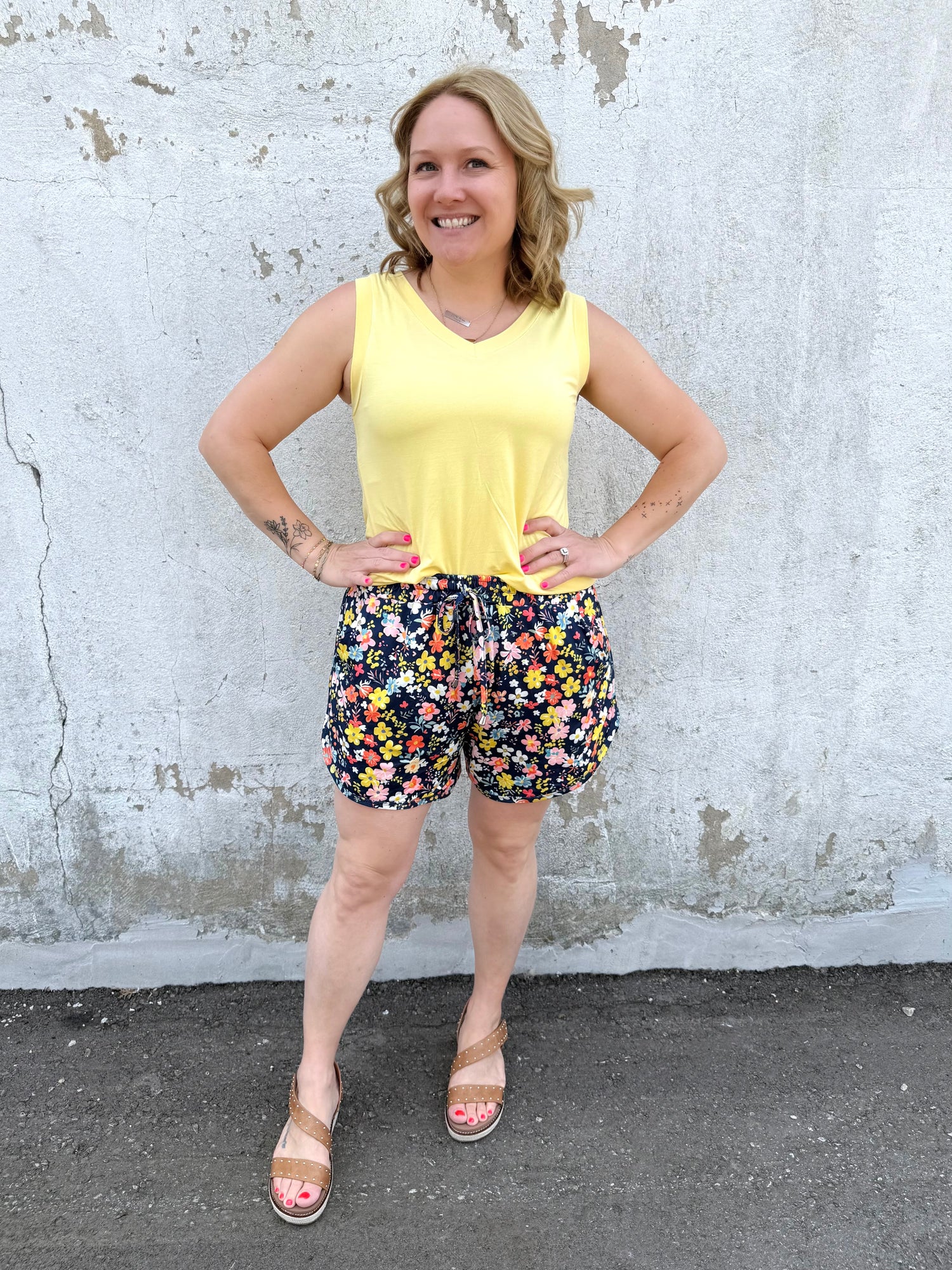 Lounge Shorts - Wildflowers {XS-3X}